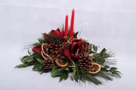 Christmas Table Arrangement