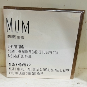 Mother's Day card